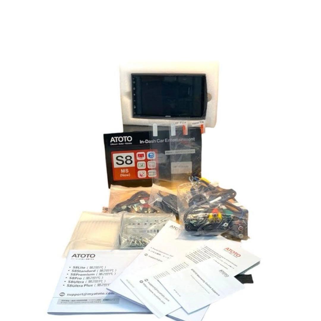 ATOTO S8 MS AC-HD03LR リアビューバックアップカメラ　セット
