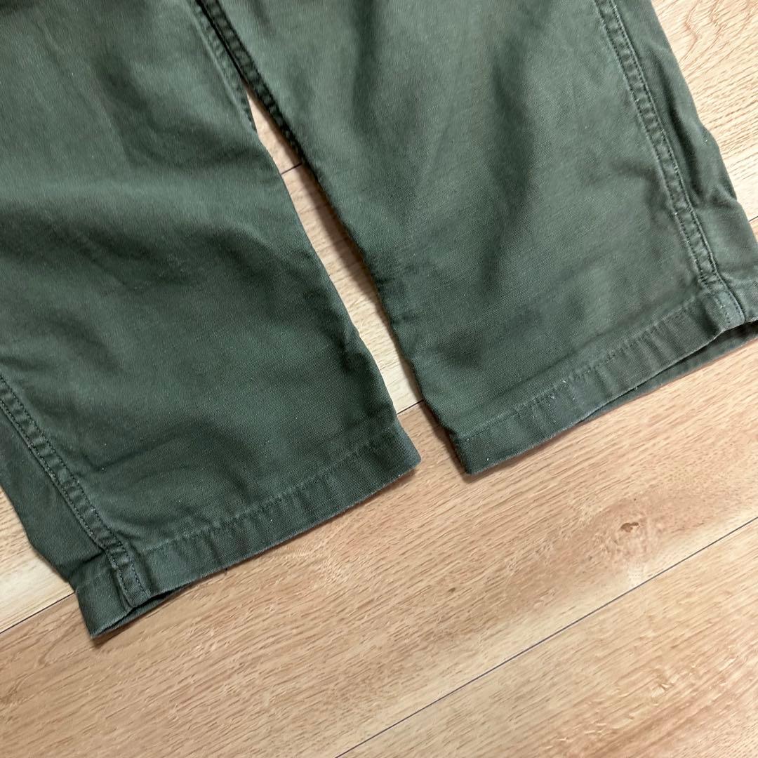 70s 米軍 実物 ベイカーパンツ オリーブグリーン US ARMY