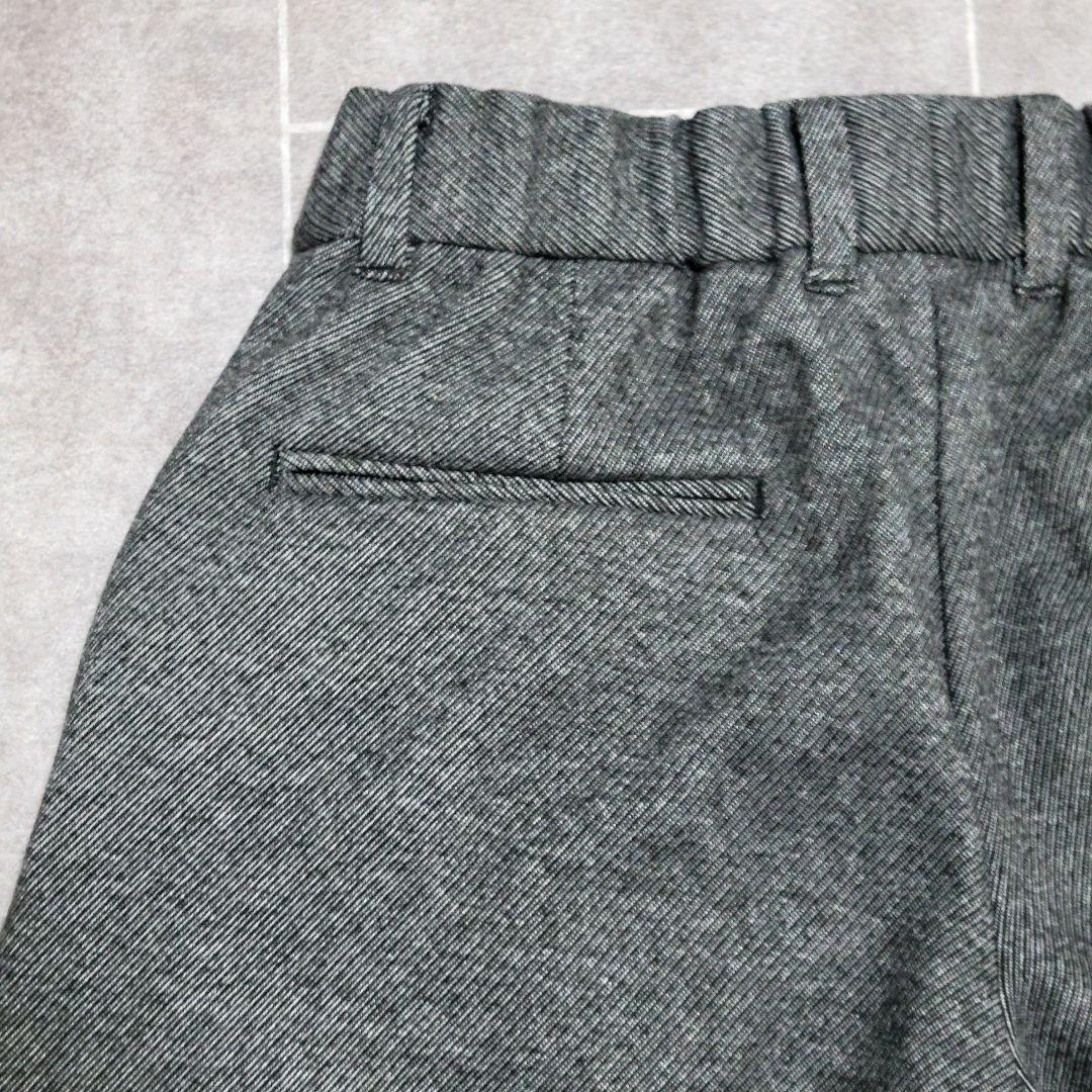 未使用 WYM DOUBLE-FACED DEEP TUCK BAGGY パンツ