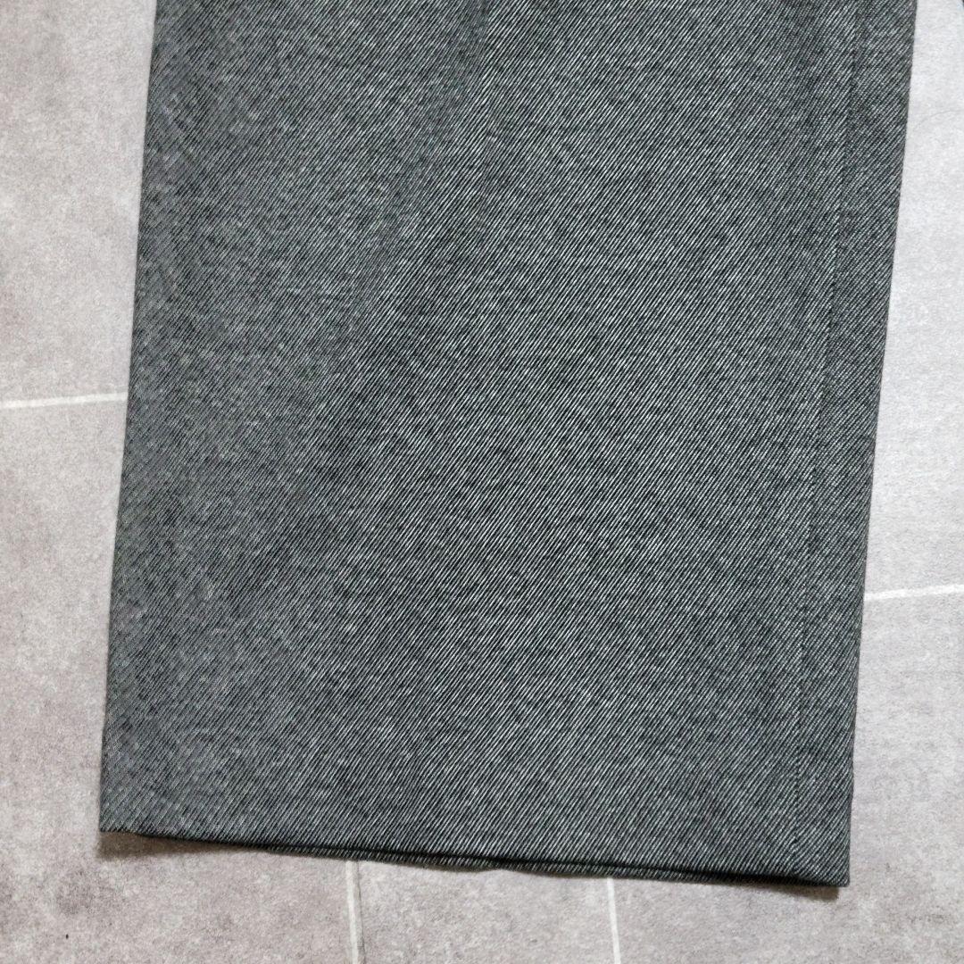 未使用 WYM DOUBLE-FACED DEEP TUCK BAGGY パンツ