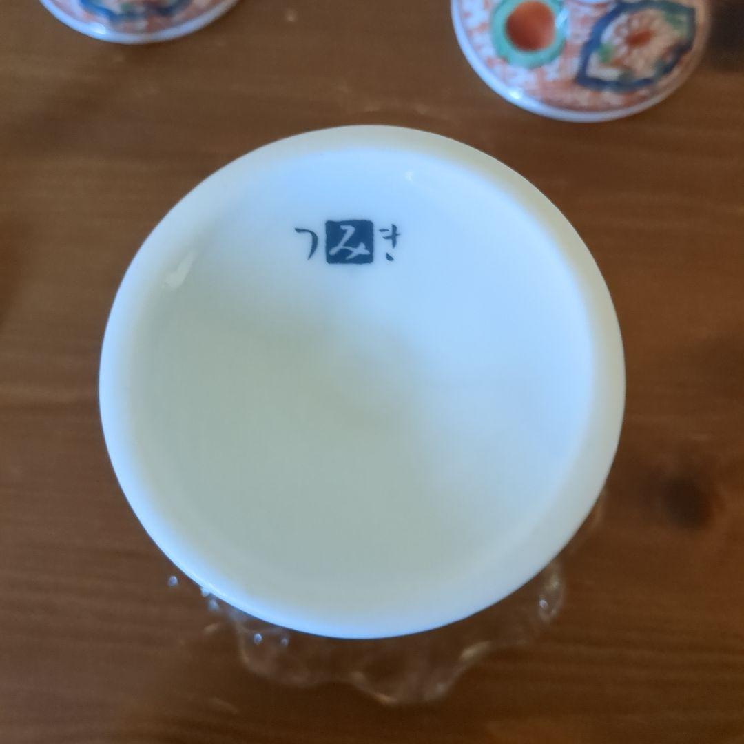 a*e様 未使用　三洋陶器　龍峰窯　つみき　赤松ガラスデザート揃　有田焼　T05