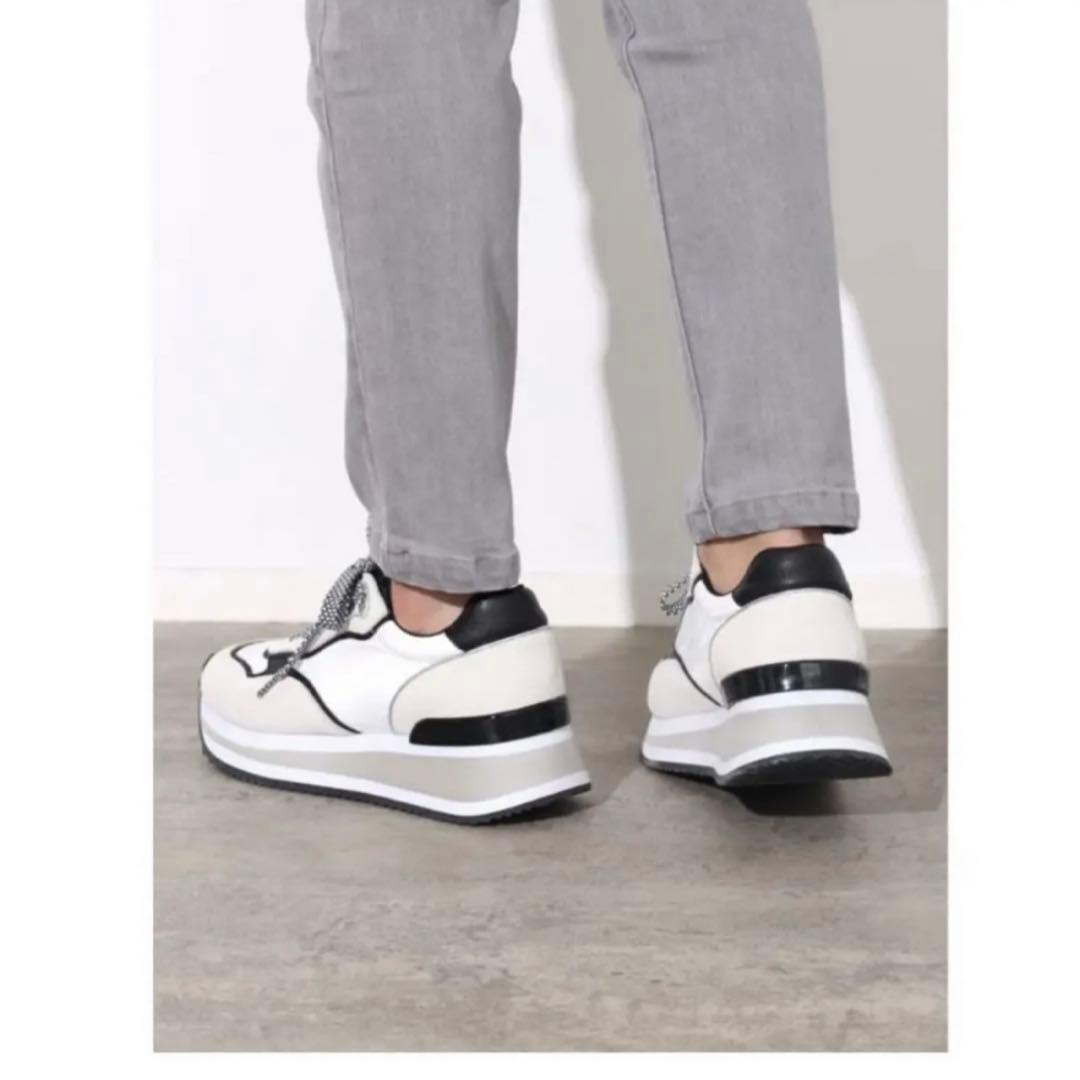 【新品未使用】 スコットクラブ ウェッジソールスニーカー 現行モデル 厚底