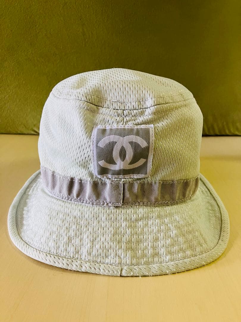 【予約済み】☆CHANELシャネル スポーツライン ココマーク バケットハット☆