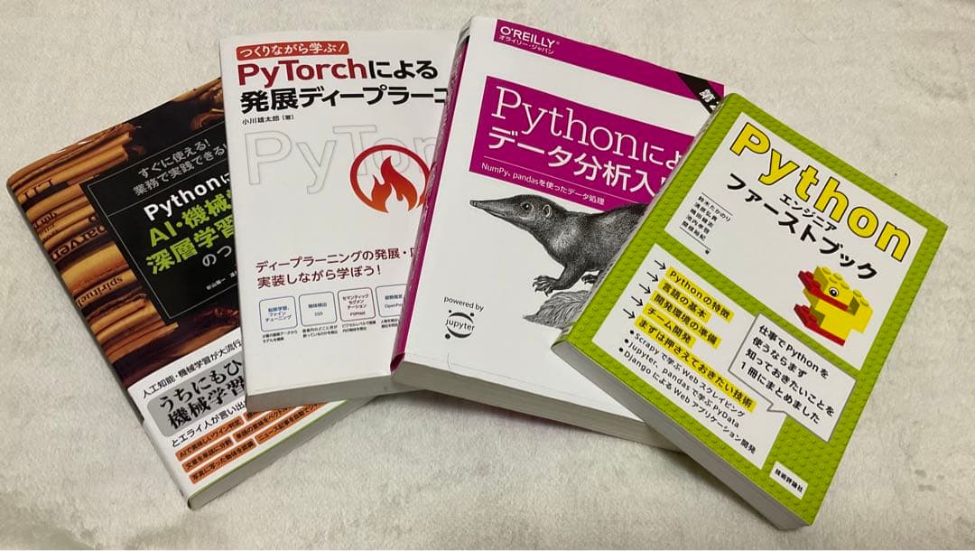 Python プログラミング教本　4冊　（バラ売り可）