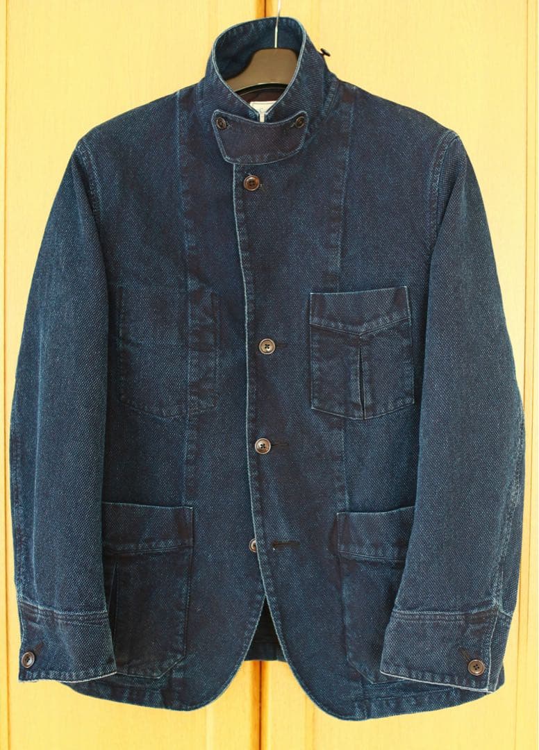 SOUNDMAN indigo jacket藍染め刺し子ジャケット