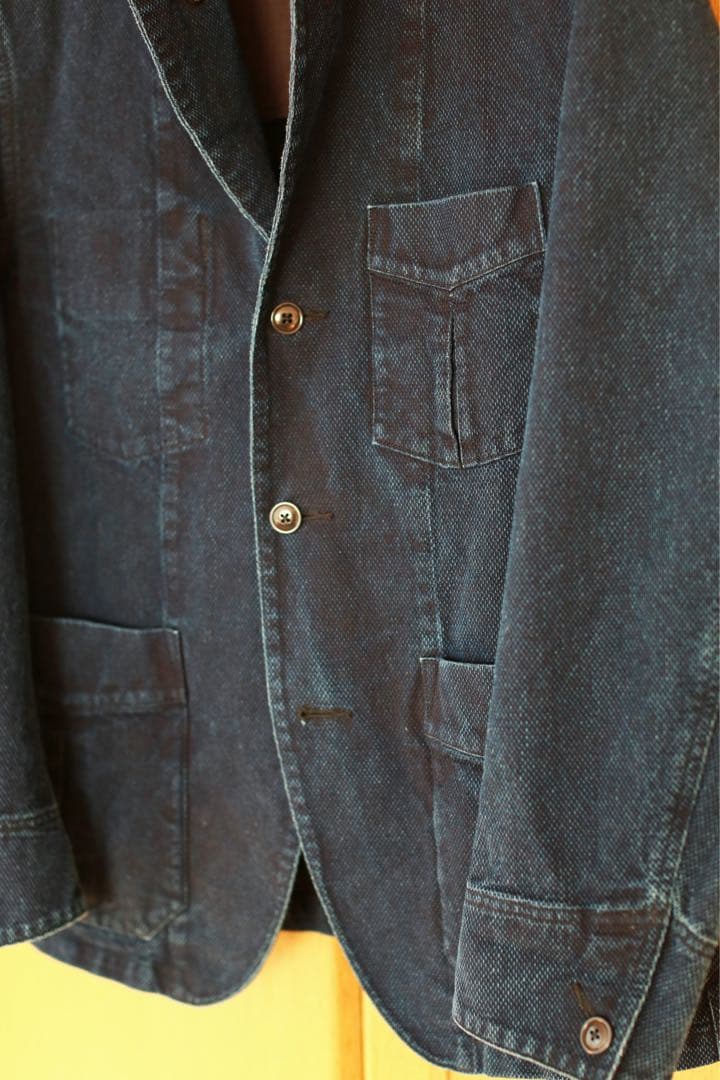 SOUNDMAN indigo jacket藍染め刺し子ジャケット