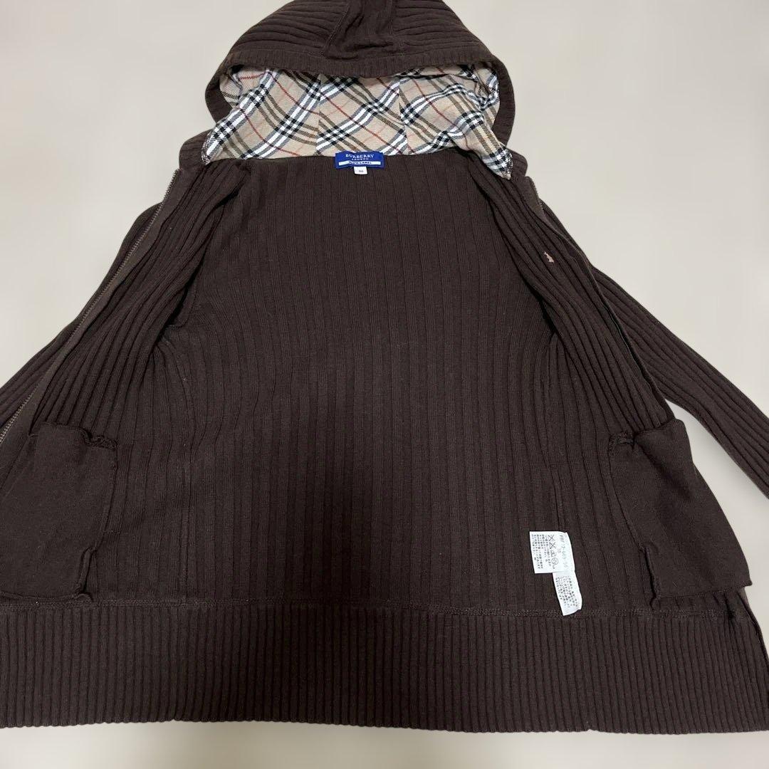 BURBERRY Blue label ブラウンパーカー 38サイズ