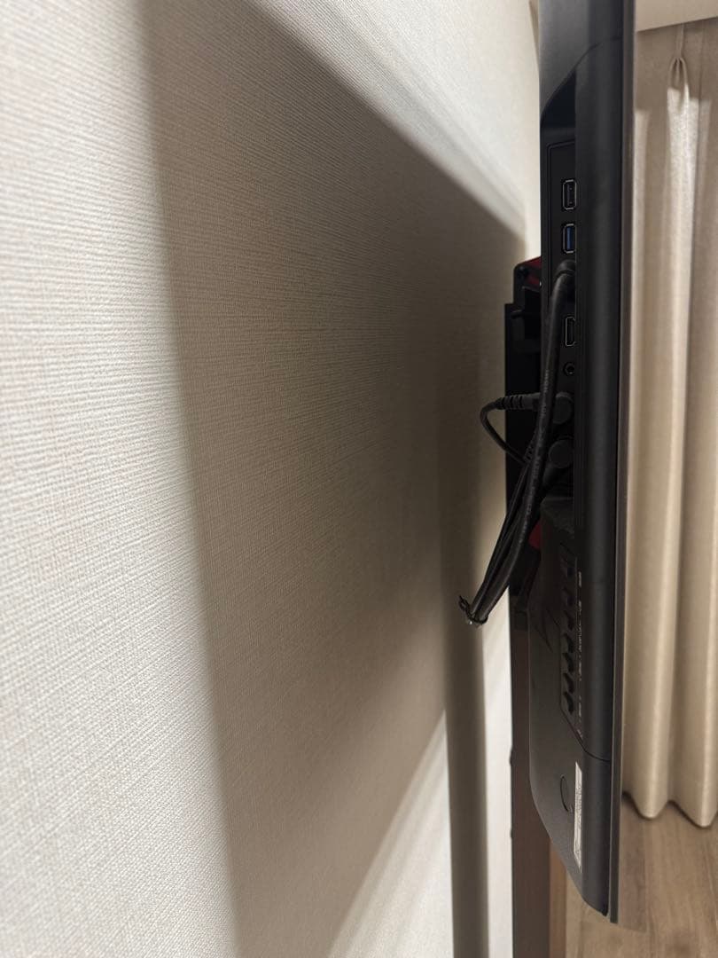 WALL壁寄せテレビスタンド棚板付き