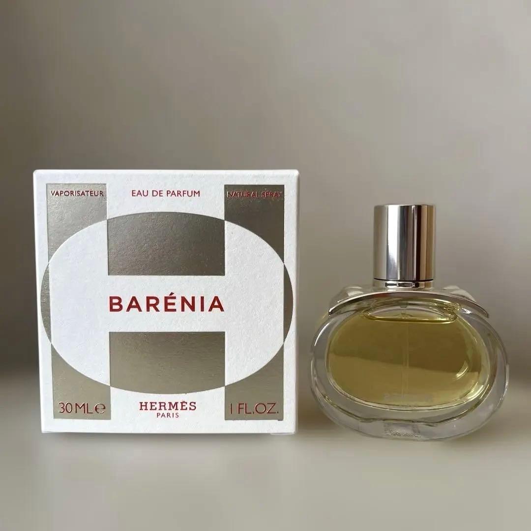 エルメス　香水　バレニア　オードパルファム　30ml 箱、ショッパー、リボン付き