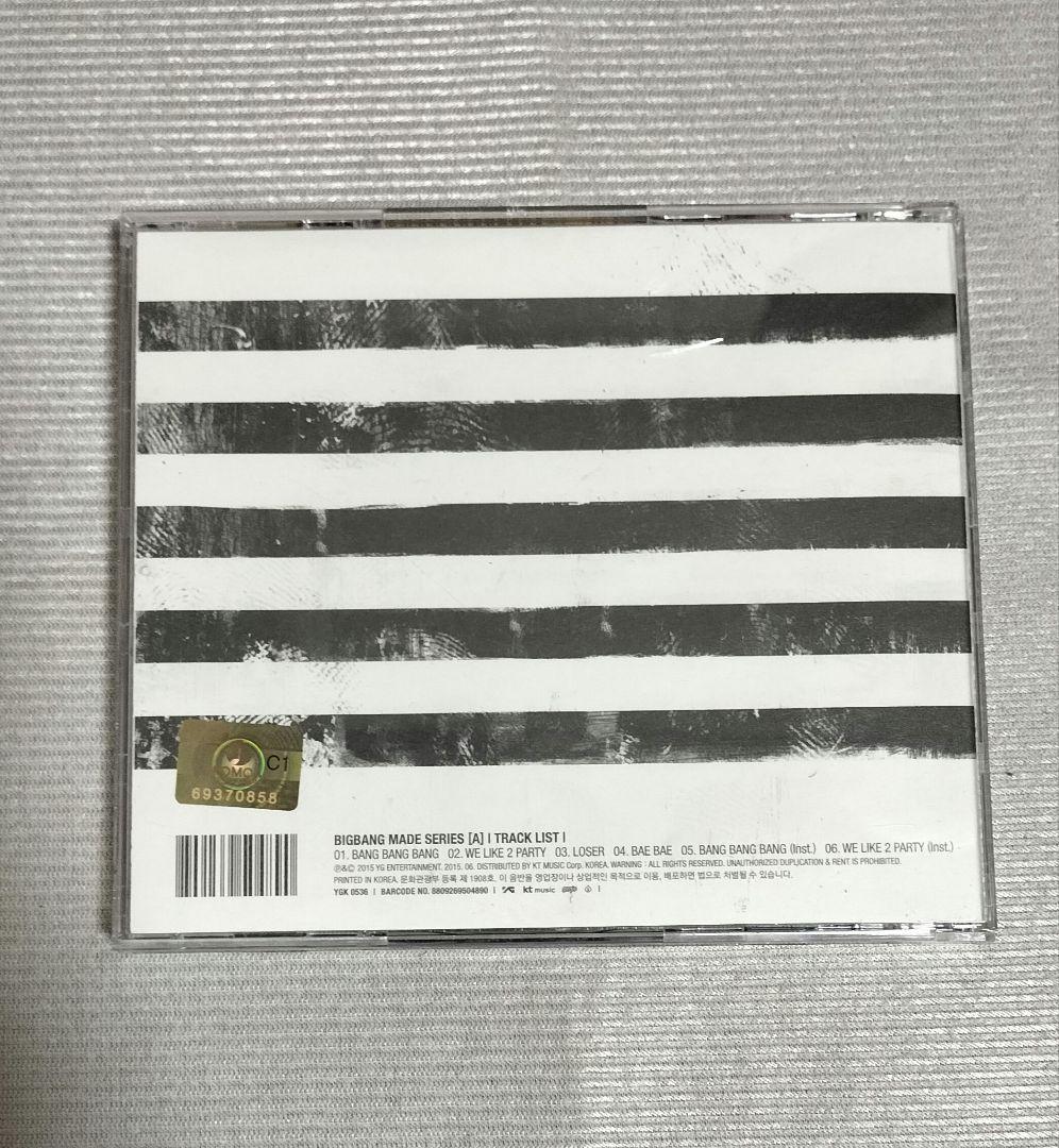 BIGBANG CDおまとめ売り　4品　G-DRAGON GD&TOP