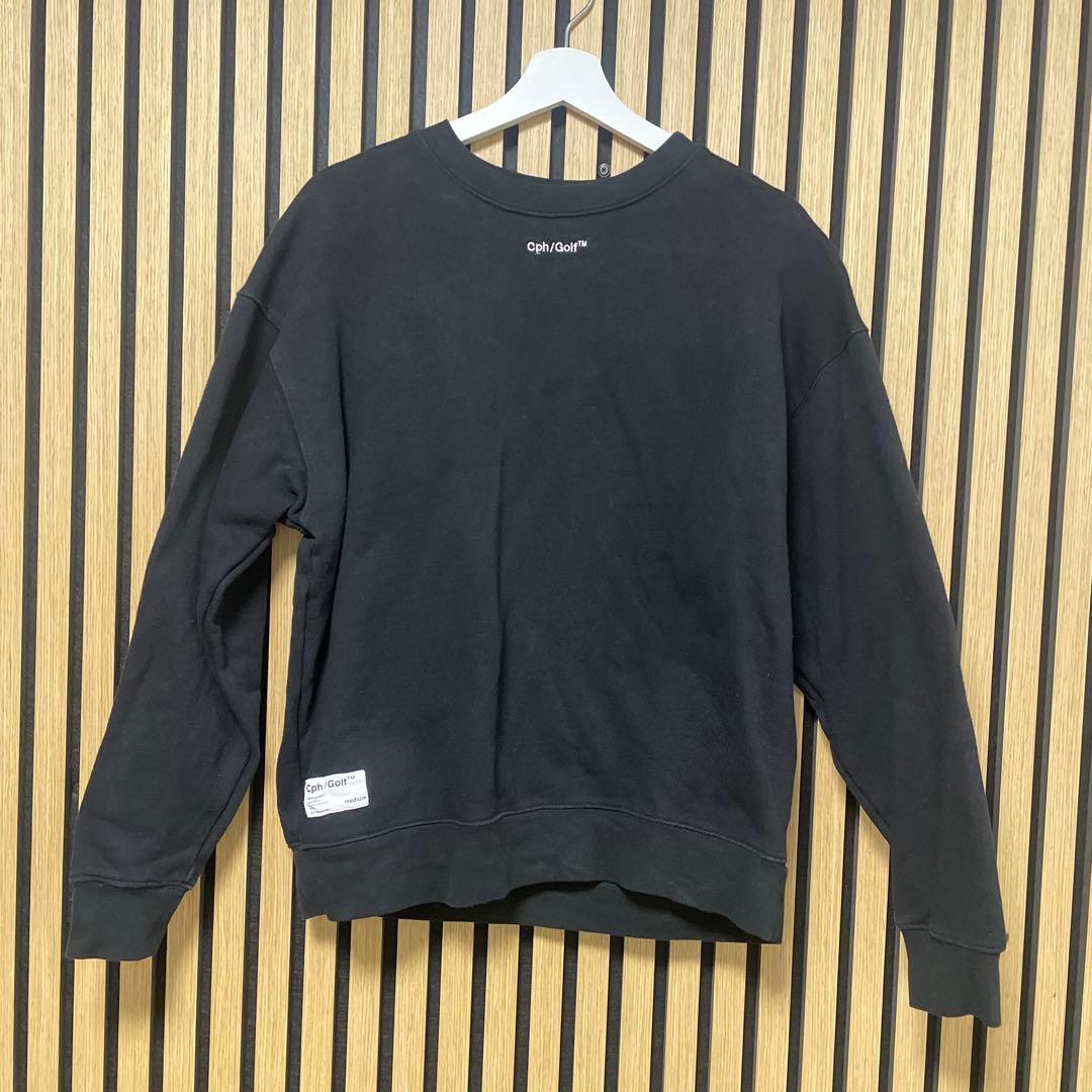 Cph/Golf キャプテンズヘルム サイクル ロゴ クルー スウェット