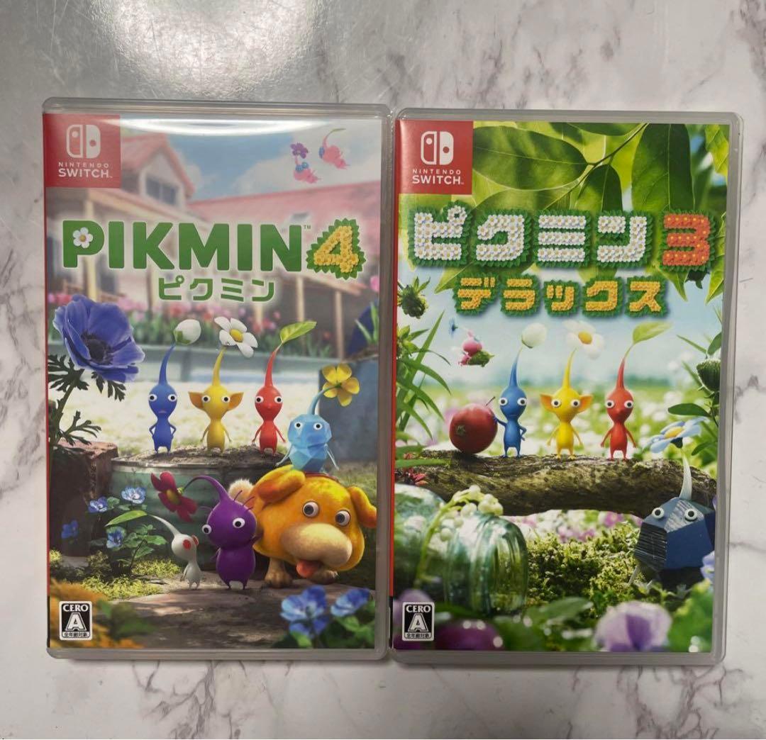 Switch ピクミン3 ピクミン4 2本セット