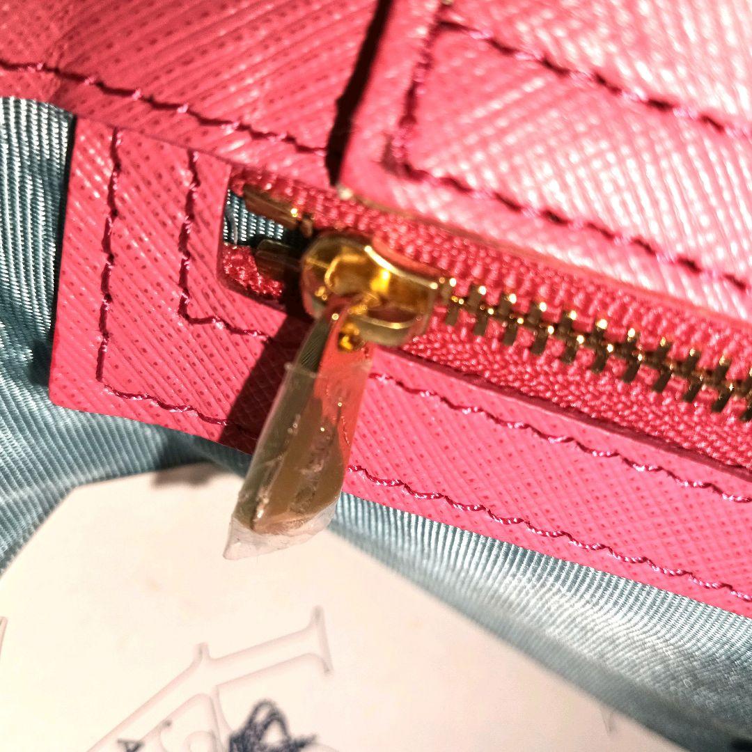 【未使用品】ADMJ クロコ型押し　ミニトートバッグ　ロゴ　ベージュ