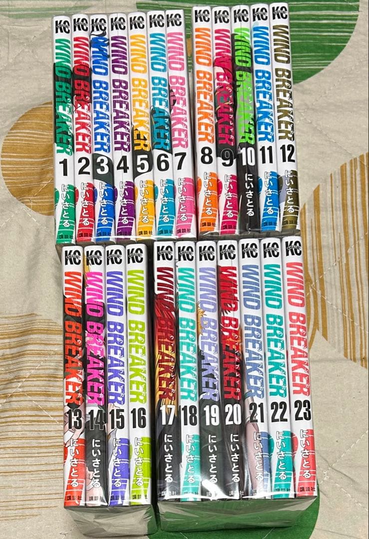 【翌日出荷‼️】　WIND BREAKER １巻から２３巻　全巻セット