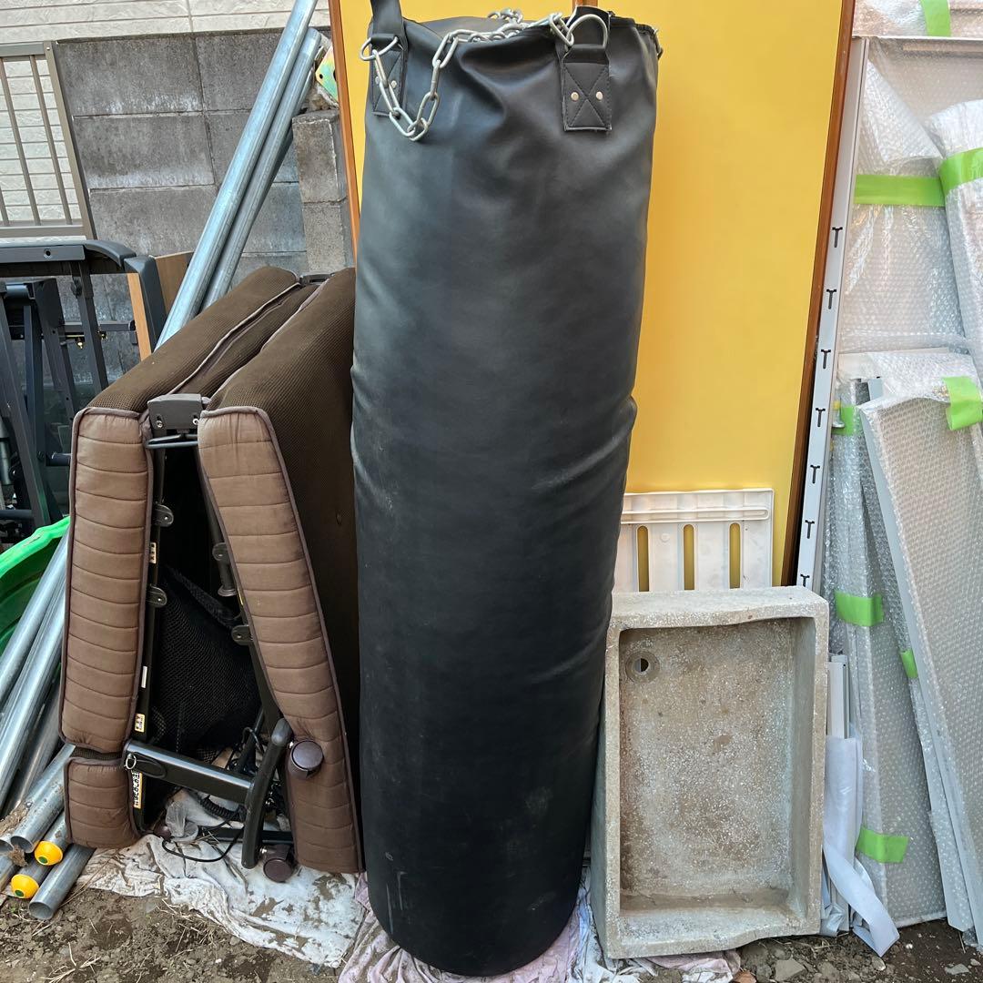 引取限定 サンドバッグ＋スタンドフレームセット 自立式 格闘技 ボクシング