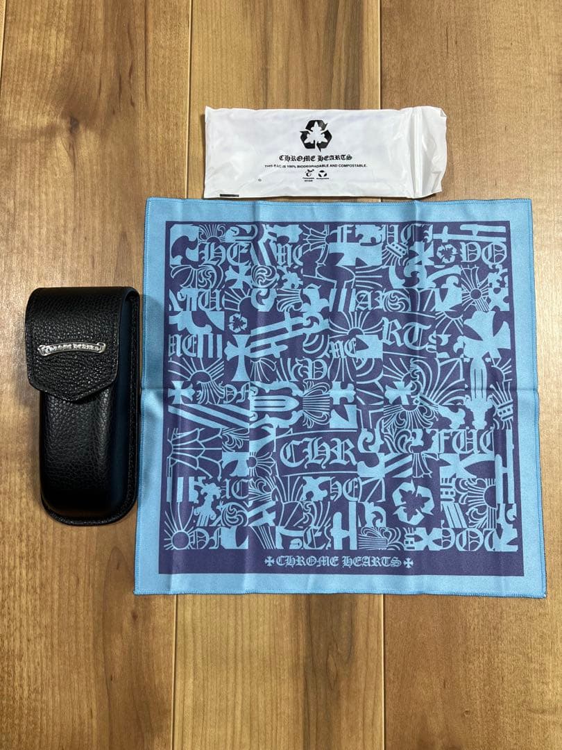 MＱさん専用‼️ クロムハーツ レザー メガネケース新品‼️ケースのみ