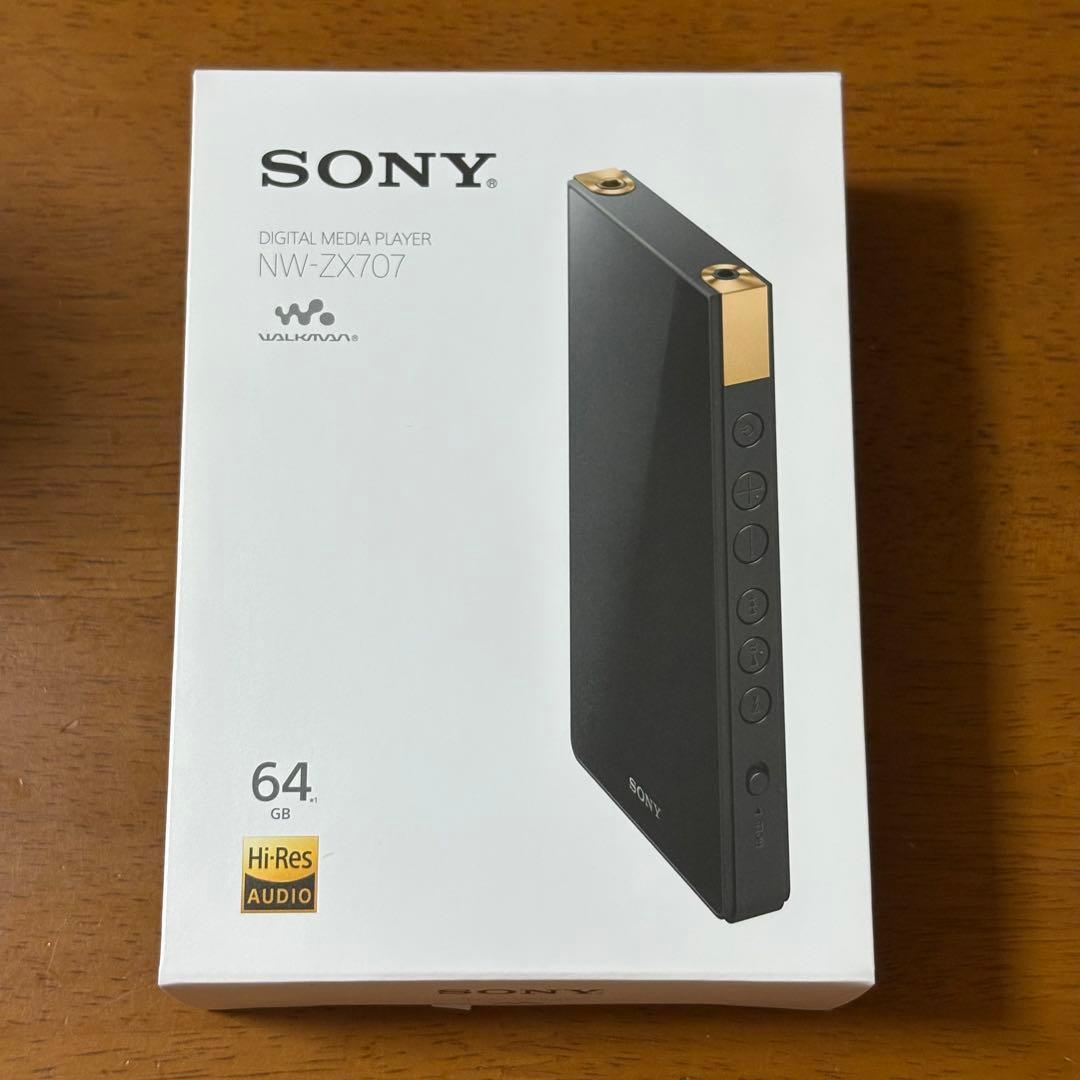 ポータブルプレーヤー SONY NW-ZX707 64GB Hi-Res Audio