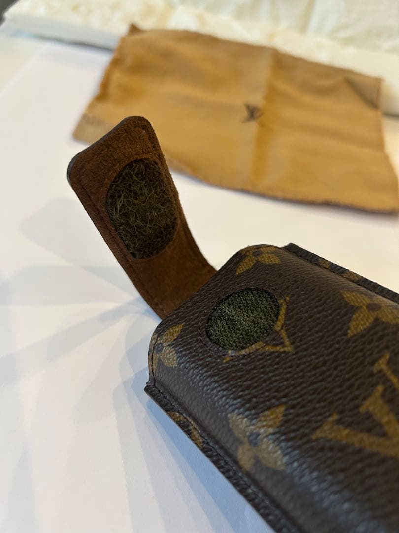 ルイヴィトン 電子タバコケースにも 小物入れ カラビナ付き