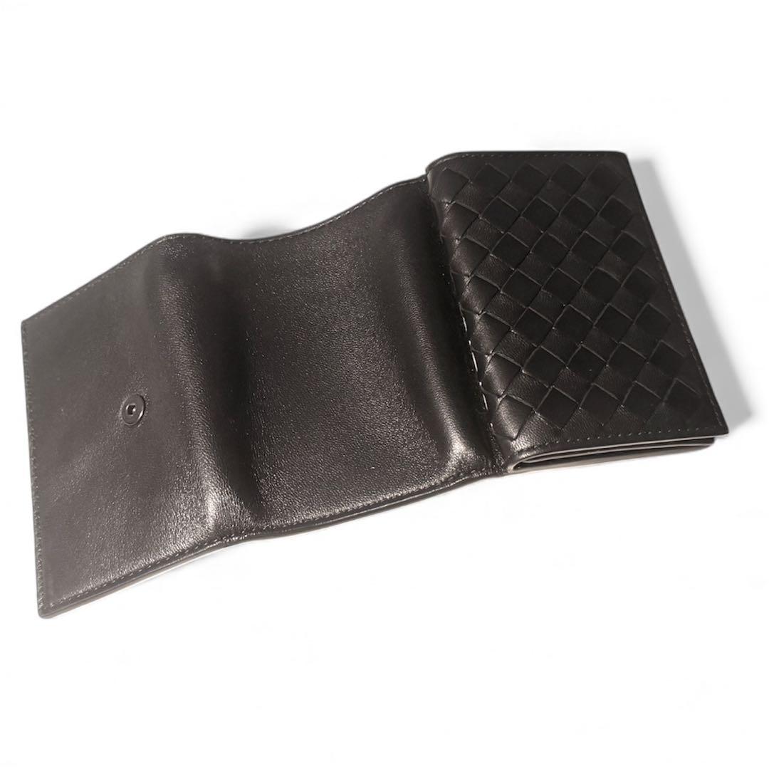 【未使用級】ボッテガヴェネタ 三つ折り財布 イントレチャート RFID搭載