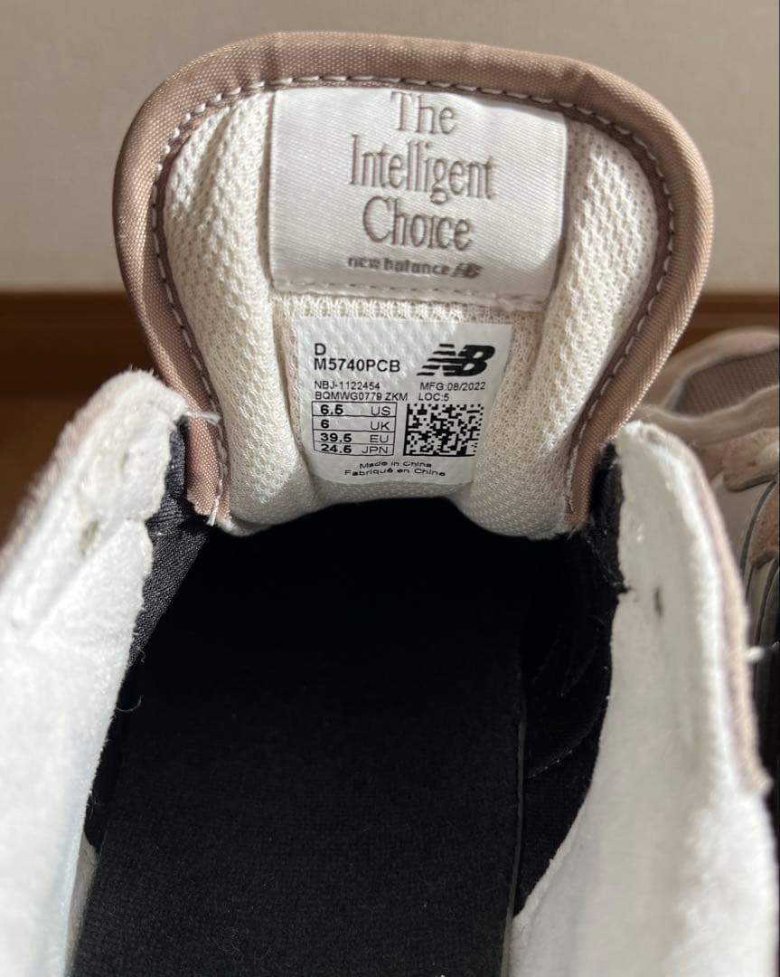 IENA 別注 New Balance M5740PCB 24.5 スニーカー