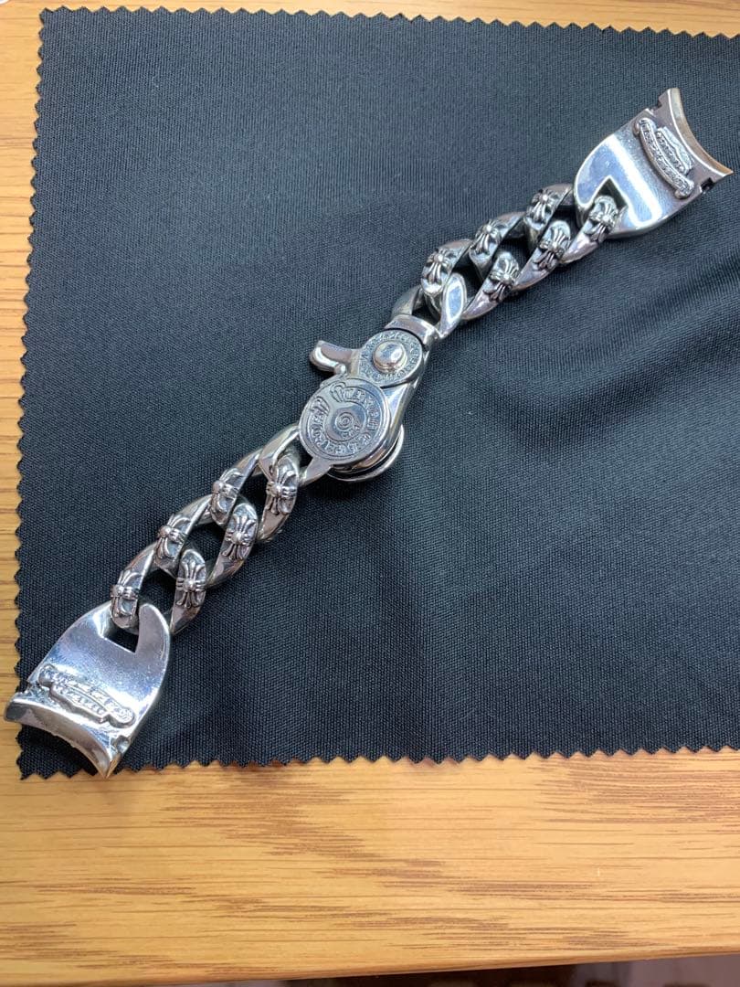 クロスモチーフ　925シルバー　ウォッチブレス　16cm 時計