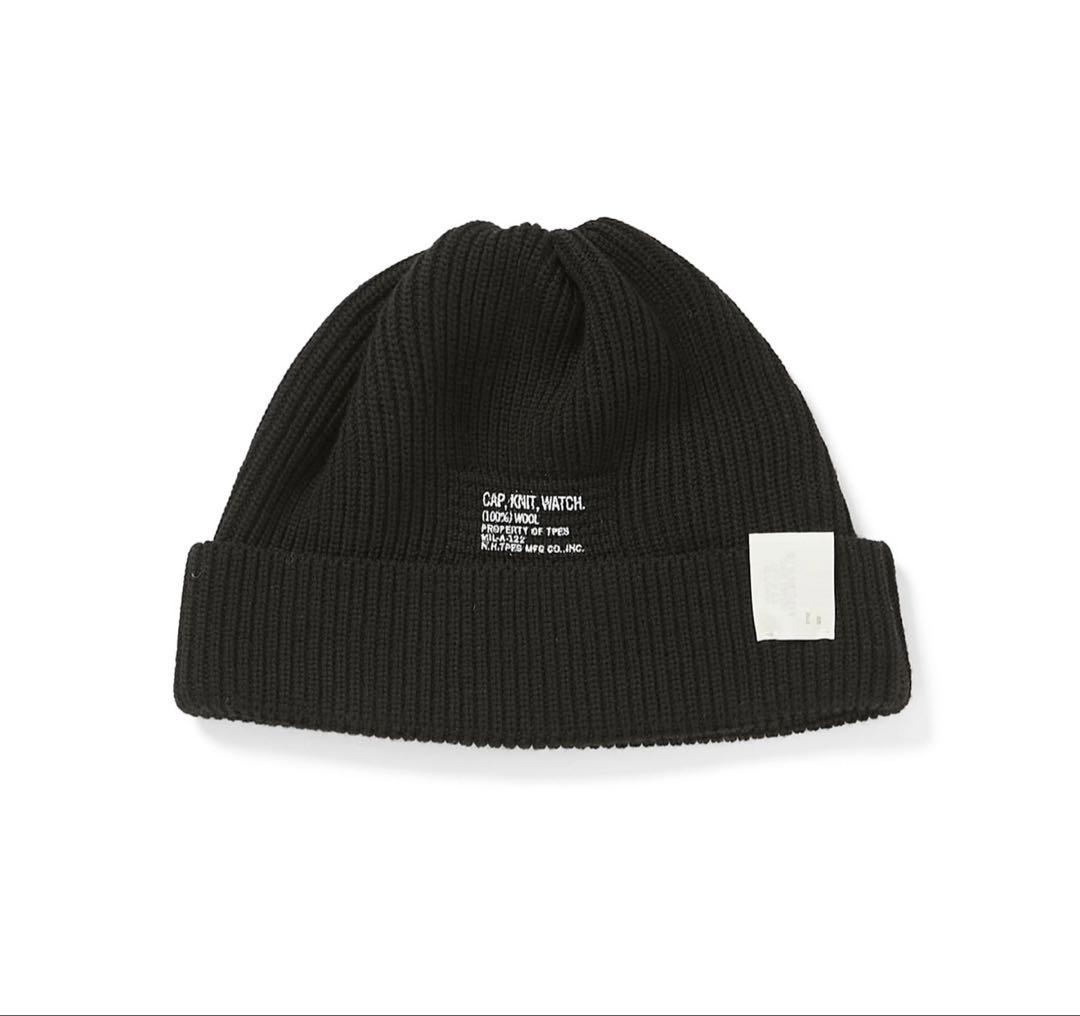 N.HOOLYWOOD WATCH CAP ビーニー ニット帽 黒