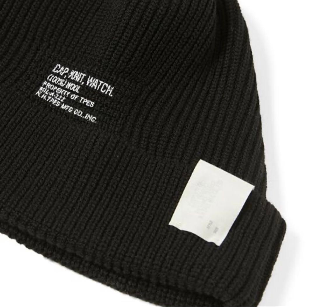 N.HOOLYWOOD WATCH CAP ビーニー ニット帽 黒