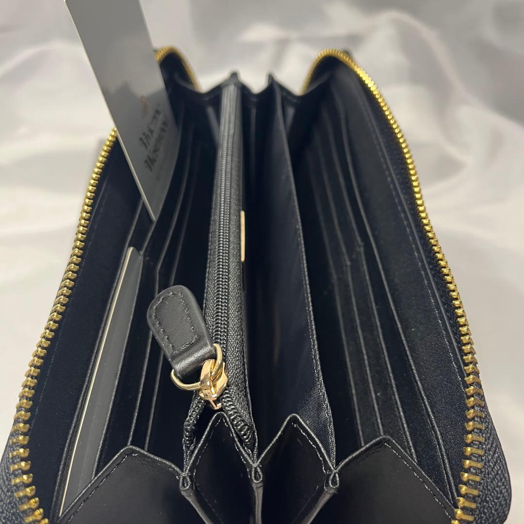 新品 Vivienne Westwood ブラック 専用ソフトケース付 長財布
