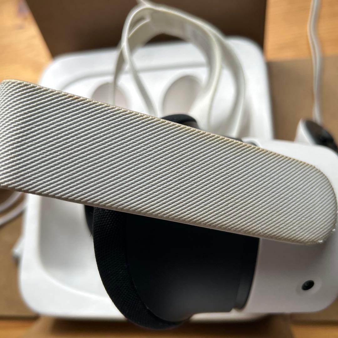 VRヘッドセット ホワイト コントローラー付き