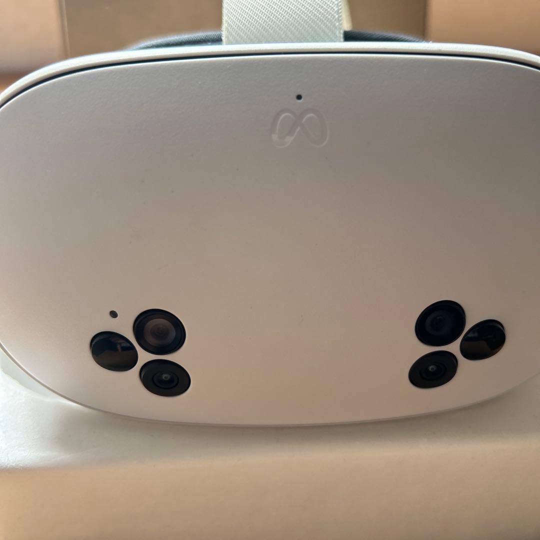 VRヘッドセット ホワイト コントローラー付き