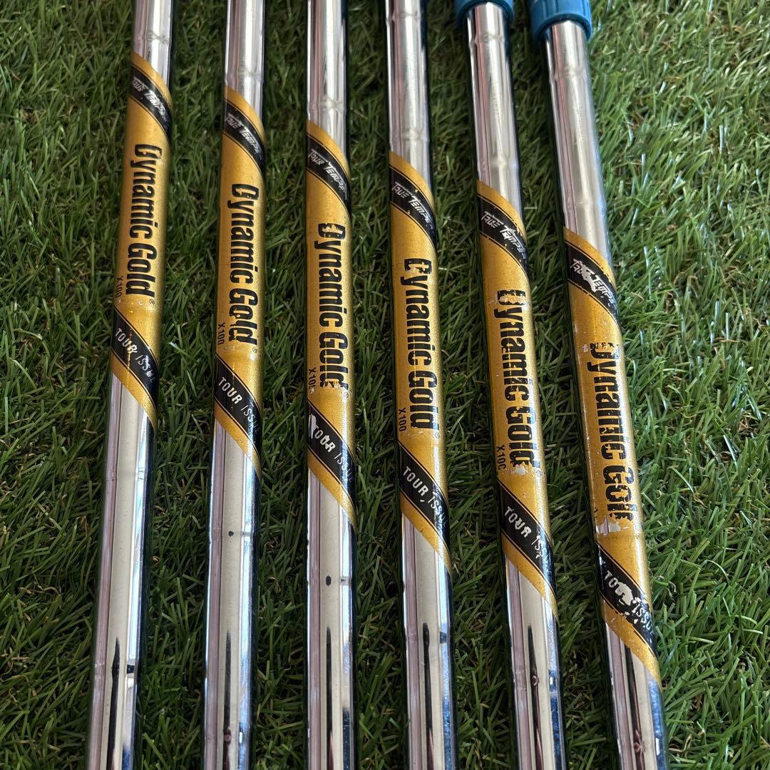 ‼️タイトリスト 712CB ダイミックゴールド ツアーイシュー X100 6本‼️