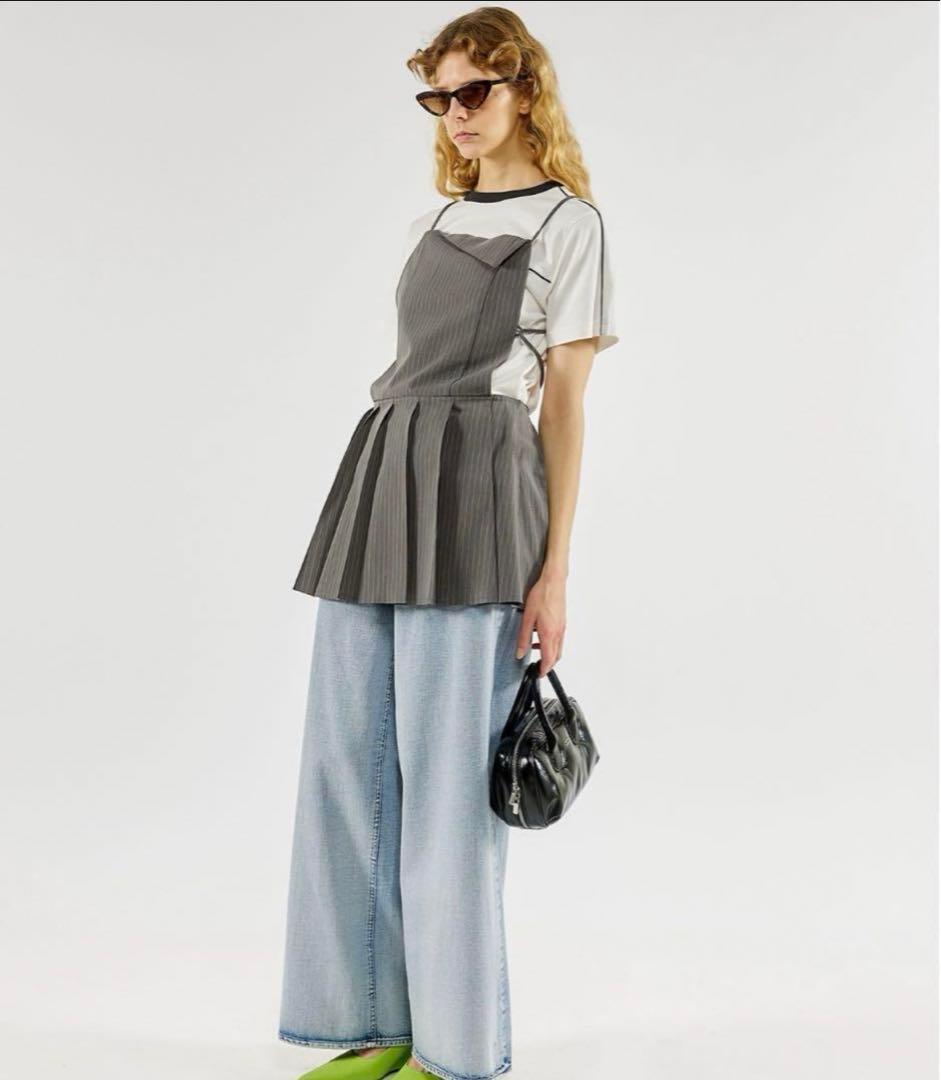 バックオープンプリーツチュニック【MAISON SPECIA