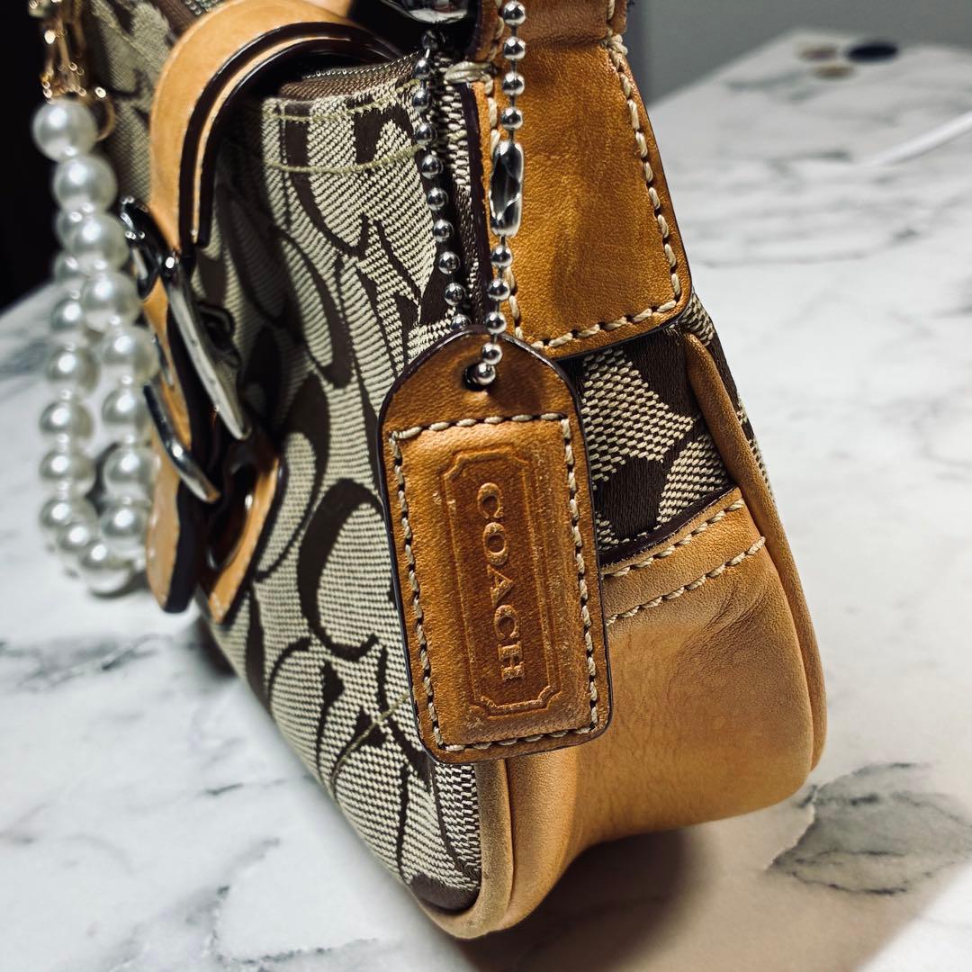 バッグ Coach Soho Signature Accessory Poach y2k