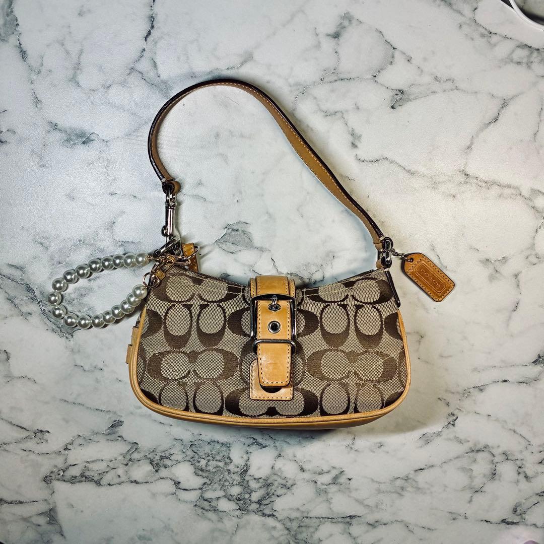 バッグ Coach Soho Signature Accessory Poach y2k