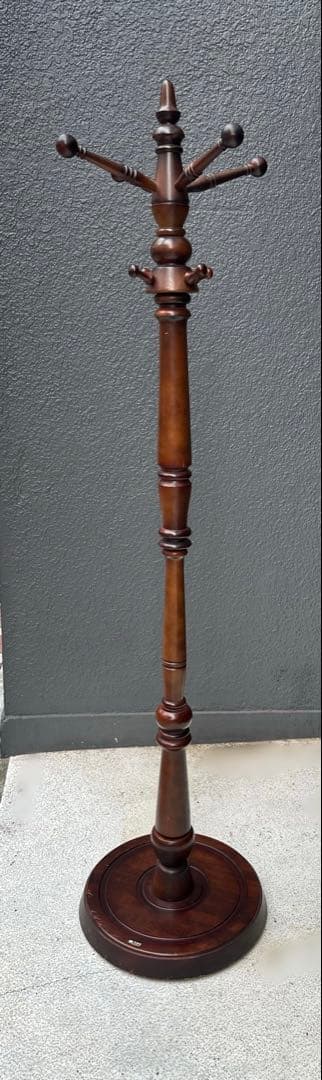 karimoku カリモク家具　コロニアル　ポールハンガー コートハンガー