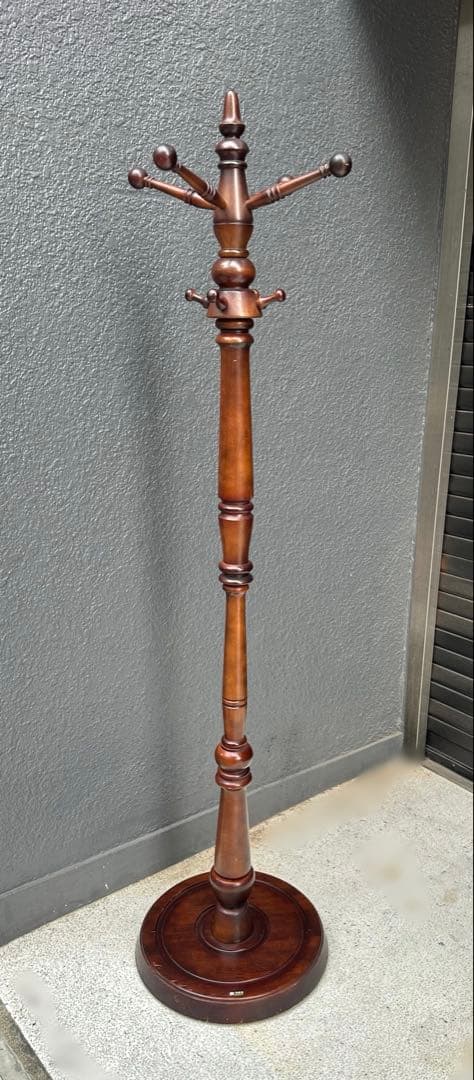 karimoku カリモク家具　コロニアル　ポールハンガー コートハンガー