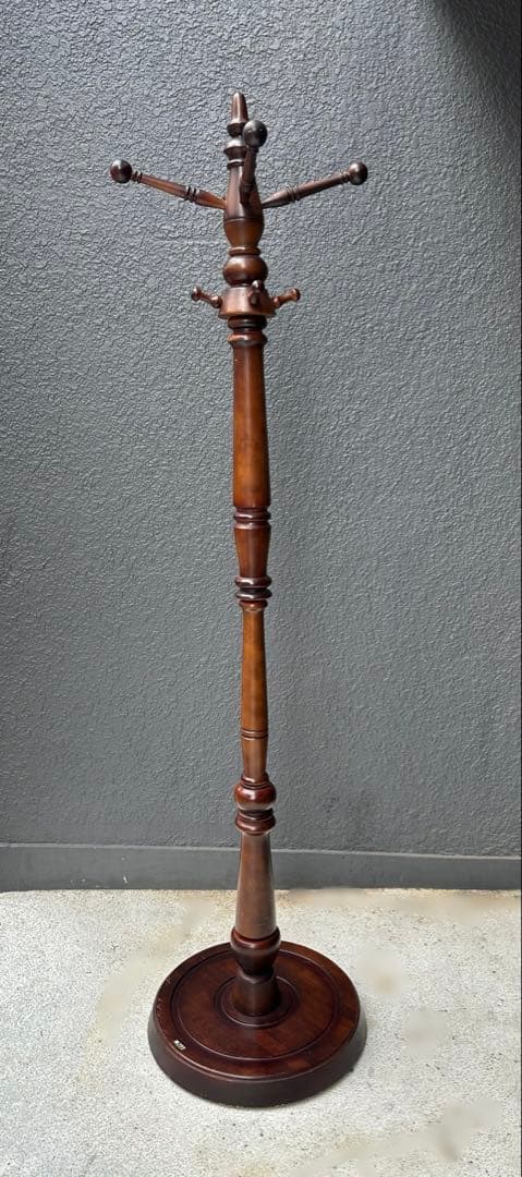 karimoku カリモク家具　コロニアル　ポールハンガー コートハンガー