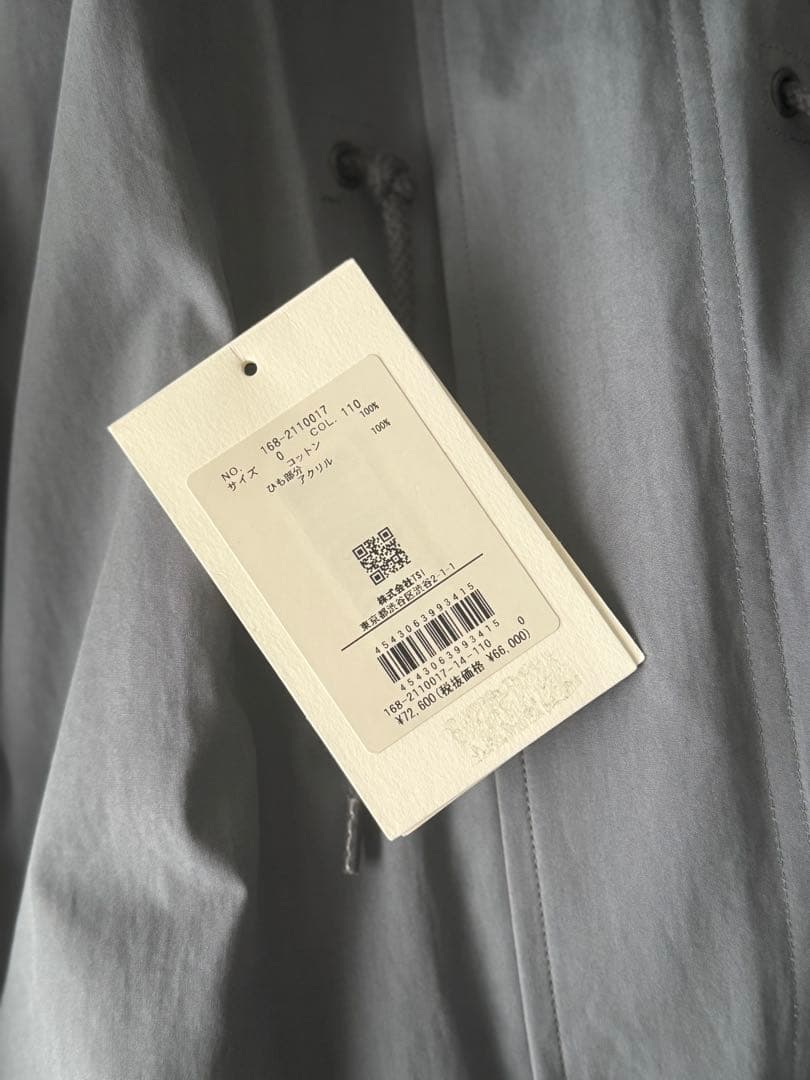 YLEVE イレーブ COTTON TAFFETA モッズコート 0