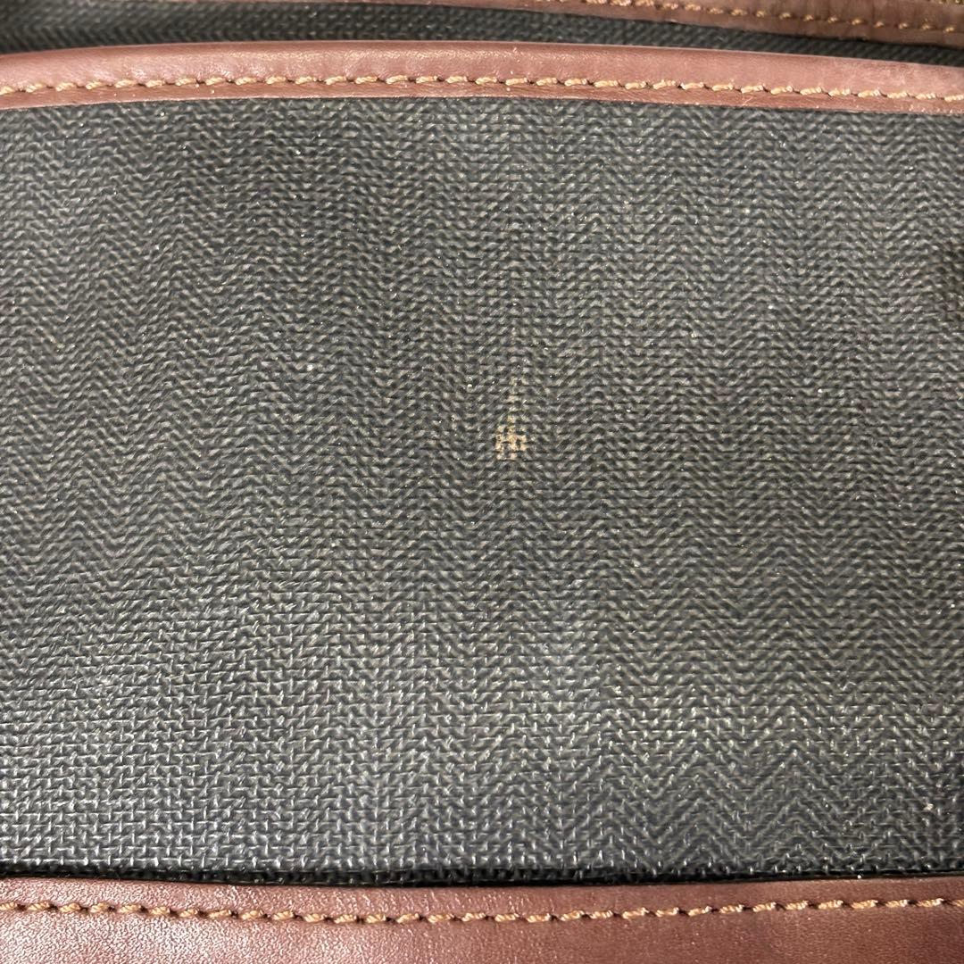 ダンヒル dunhill ボストンバッグ 旅行カバン 南京錠 大容量 ブラウン