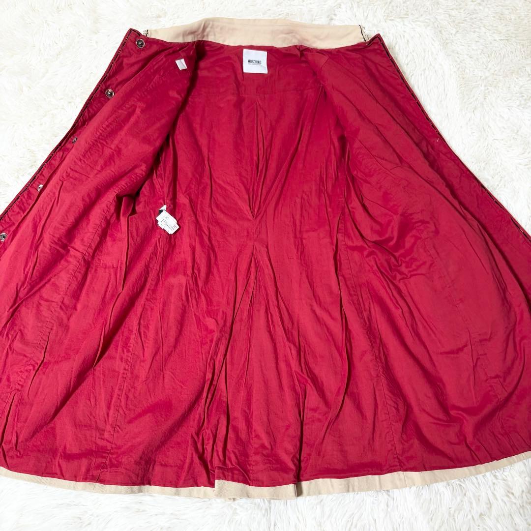 MOSCHINO CHEAP & CHIC＊ステッチデザイントレンチコート 42