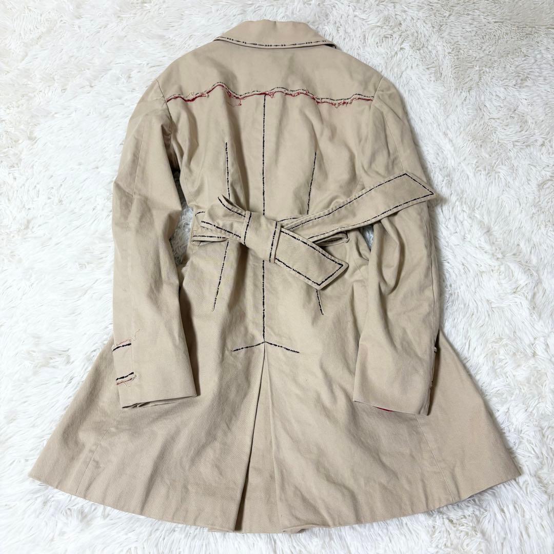 MOSCHINO CHEAP & CHIC＊ステッチデザイントレンチコート 42