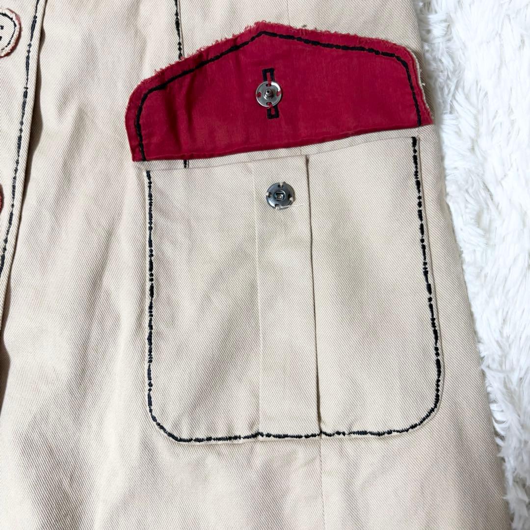 MOSCHINO CHEAP & CHIC＊ステッチデザイントレンチコート 42