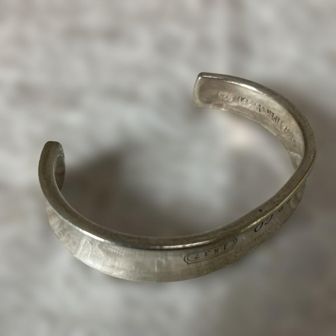 【MH/10/3/18】　T & CO 925シルバーバングル 1837