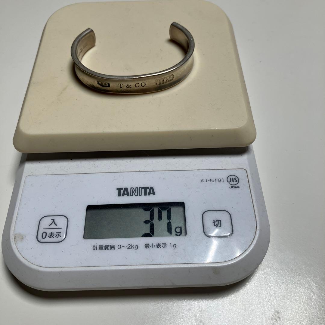 【MH/10/3/18】　T & CO 925シルバーバングル 1837