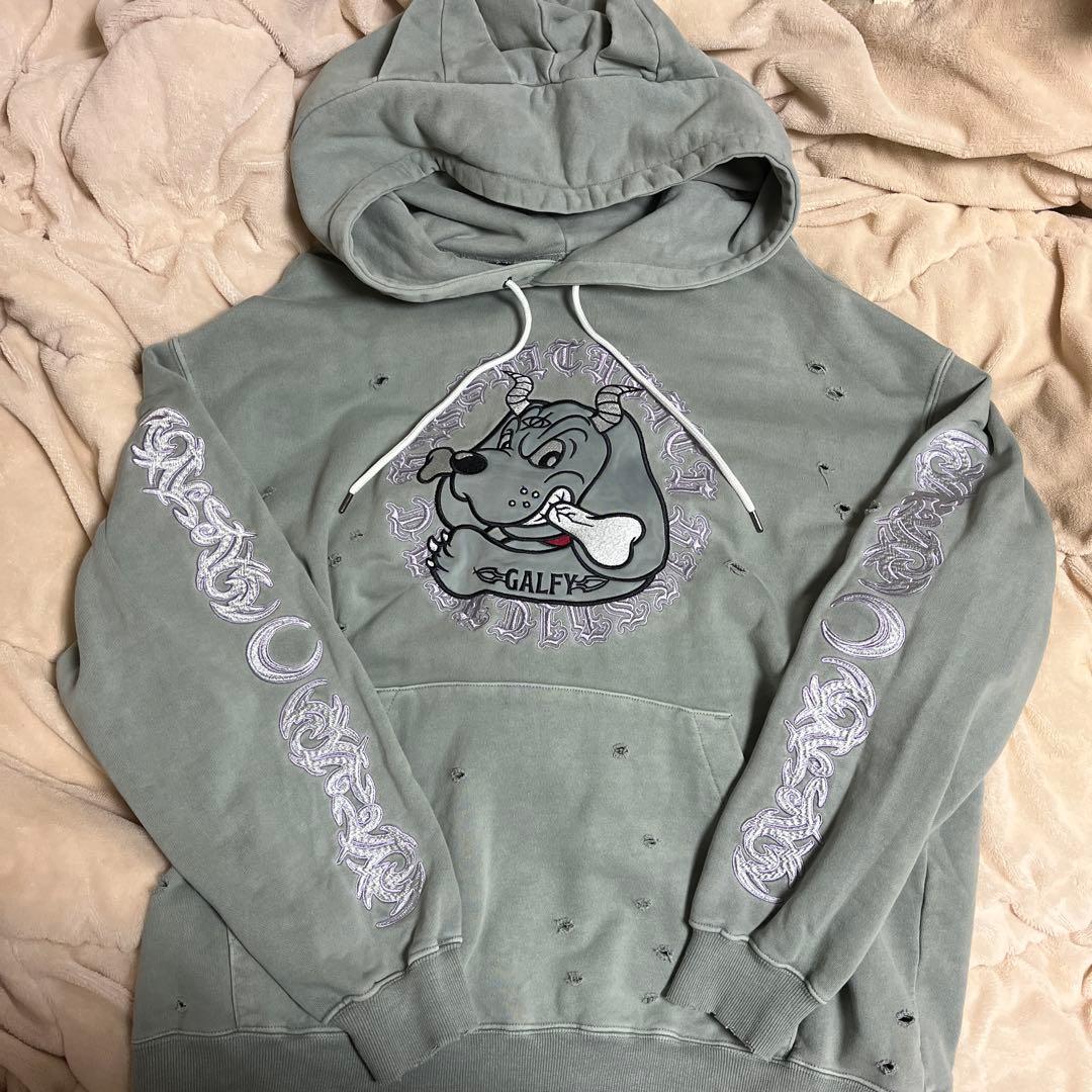 GALFY KRYCLOTHING ネコ耳フード付きパーカー