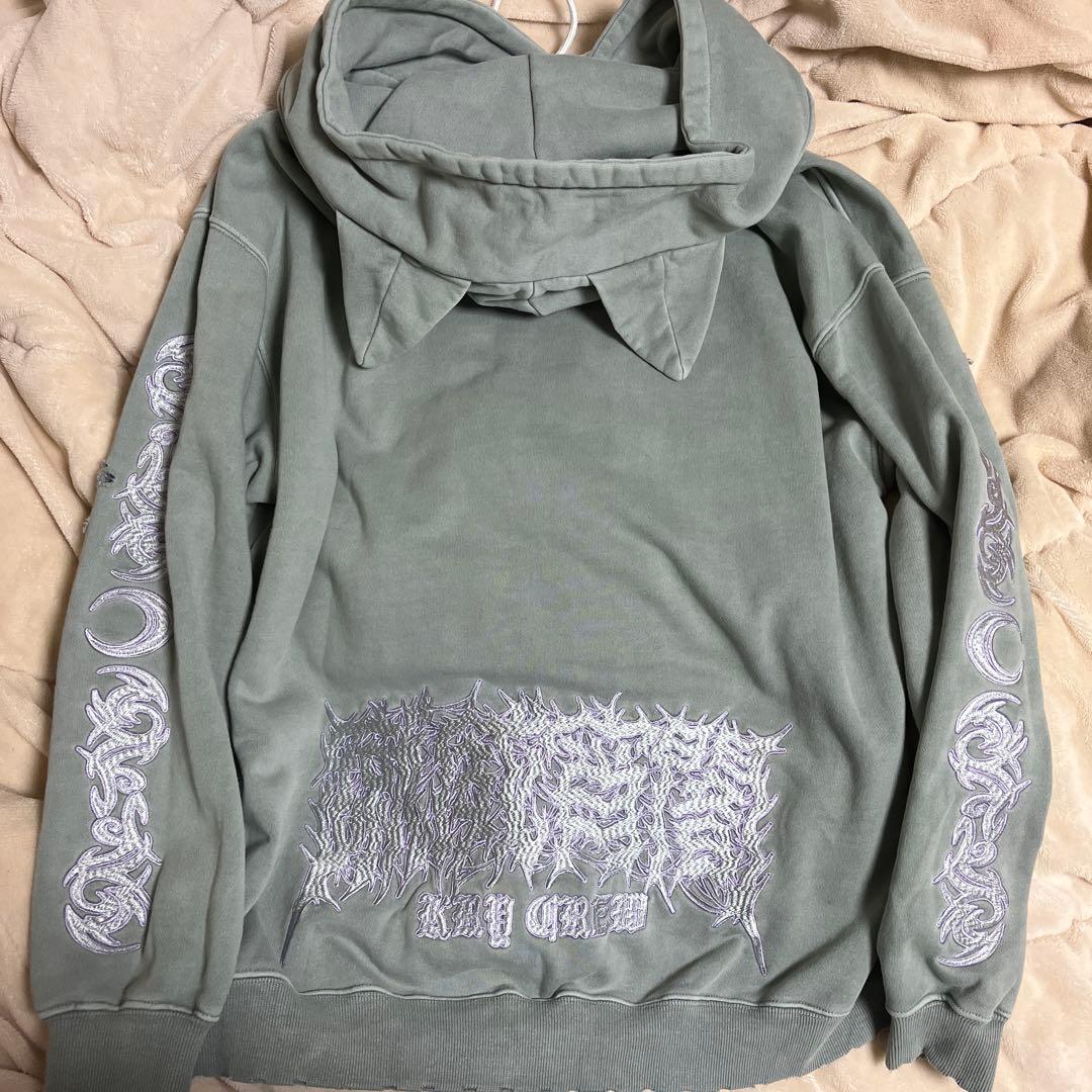 GALFY KRYCLOTHING ネコ耳フード付きパーカー