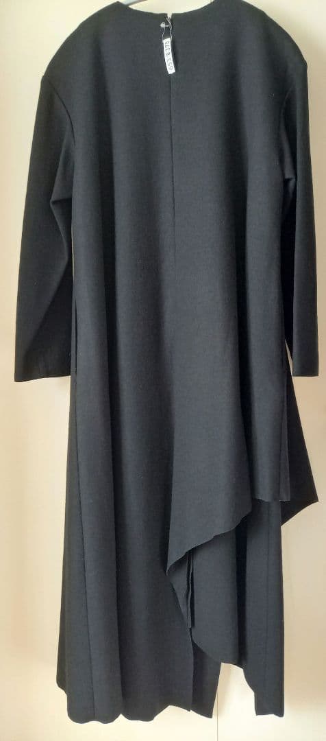 23区　高橋リタさんコラボ　ファインウールジャージー　イレヘムワンピース　黒