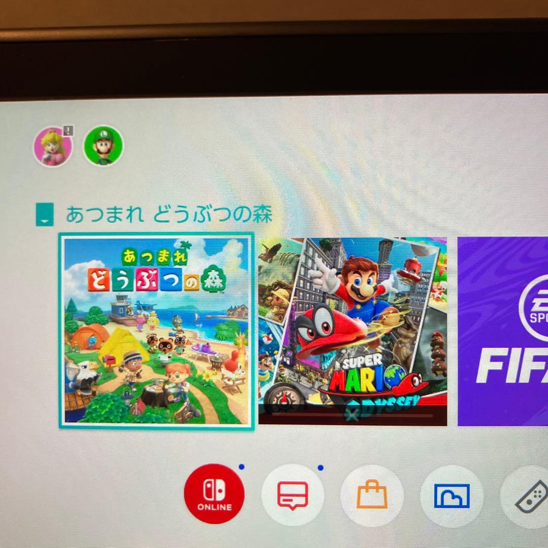 Switch 新型　本体　ネオンブルー/ネオンレッド