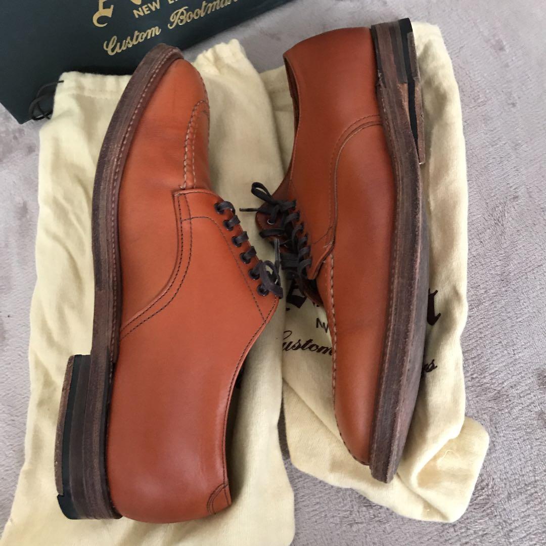 美品限定！ALDENドレスシューズ9D/D7605Yオールデンカーフ