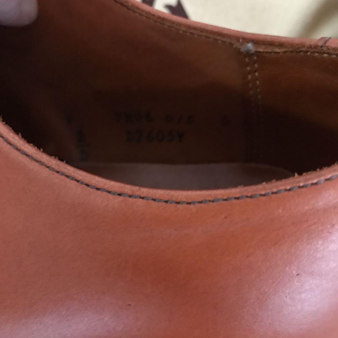 美品限定！ALDENドレスシューズ9D/D7605Yオールデンカーフ